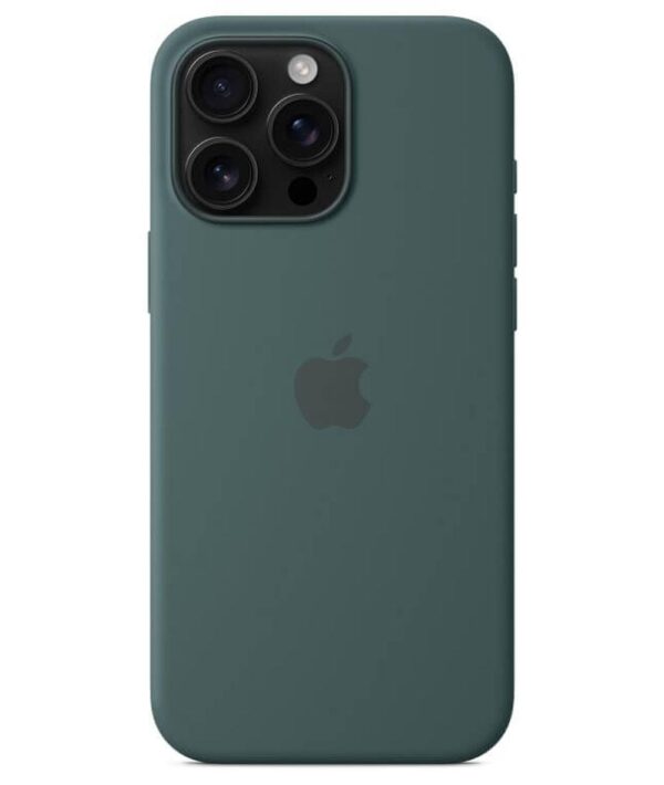 Оригинален Силиконов Калъф за iPhone 16 Pro Max, Silicone Magsafe Case MA7V4ZM/A, Зелен