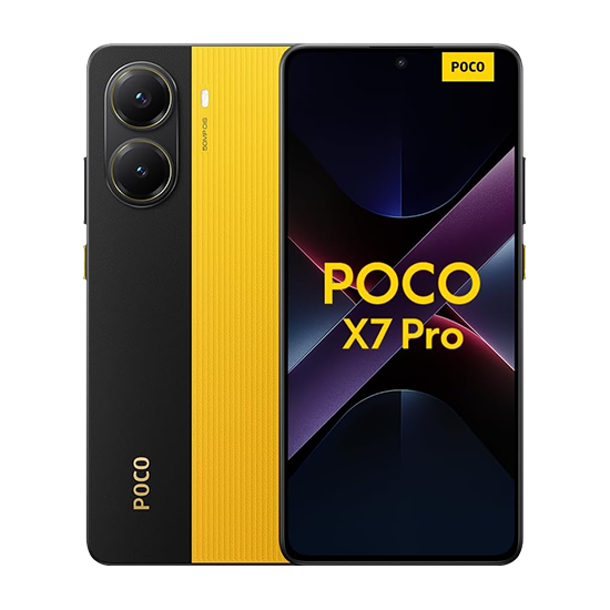 Xiaomi Poco X7 Pro 5G Dual Sim 8GB RAM 256GB - Yellow