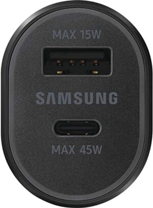 Бързо Зарядно за Кола SAMSUNG 60W 12v Fast Charger USB-C EP-L5300, Черен