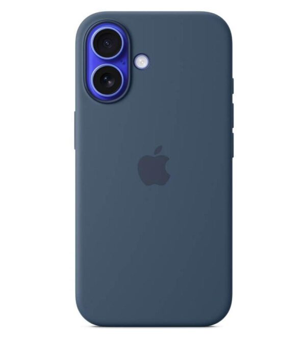 ригинален Силиконов Калъф за iPhone 16, Silicone Magsafe Case MYY23ZM/A, Син