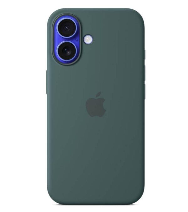 Оригинален Силиконов Калъф за iPhone 16, Silicone Magsafe Case MA7V4ZM/A, Зелен - Image 3