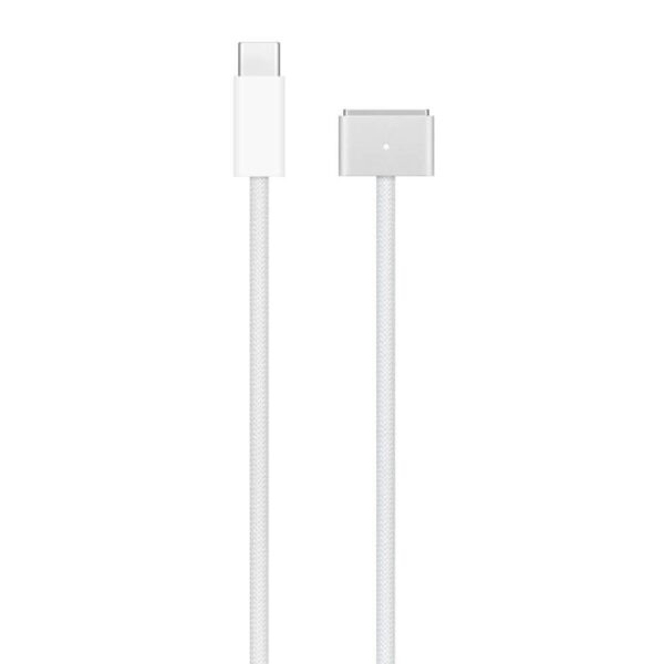 APPLE Оригинален Кабел за Macbook, APPLE USB-C to MagSafe 3 Mw613zm/a 2m, Бял