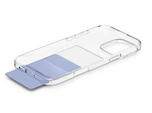 Калъф с Джоб за Карти за iPhone 16 Pro, SPIGEN Crystal Slot Case, Прозрачен - Image 3