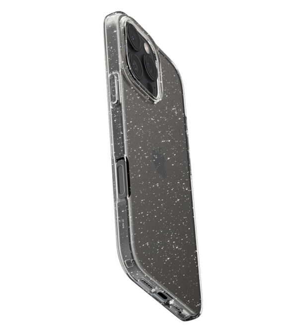 Блестящ Калъф за iPhone 16 Pro, SPIGEN Liquid Crystal Glitter Case, Прозрачен - Image 3