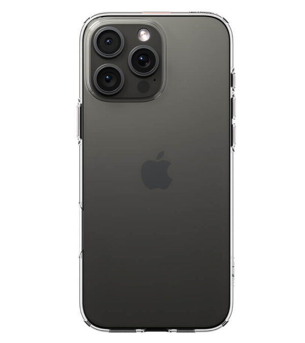 Противоударен Силиконов Калъф за iPhone 16 Pro, SPIGEN Liquid Crystal Case, Прозрачен - Image 3
