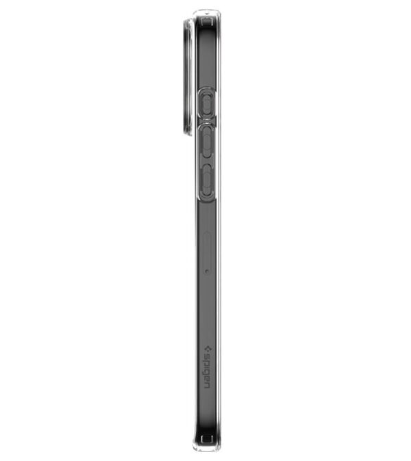 Противоударен Силиконов Калъф за iPhone 16 Pro, SPIGEN Liquid Crystal Case, Прозрачен - Image 6
