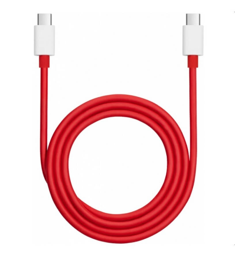 Оригинален USB-C към USB-C Кабел, ONEPLUS SuperVooc DL152 12A 150W 1m, Червен