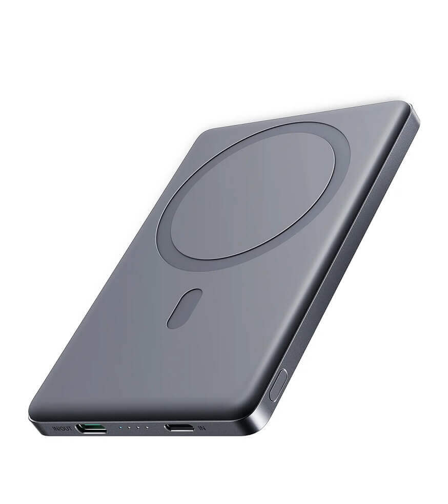MagSafe Външна Батерия за iPhone, Joyroom Ultra-Slim 5000mAh, Сив
