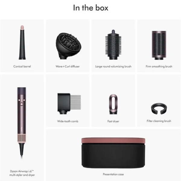 Mаша-Сешоар Dyson Airwrap HS08 ID Complete Long - (Jasper/Plum) (599039-01) - Image 2