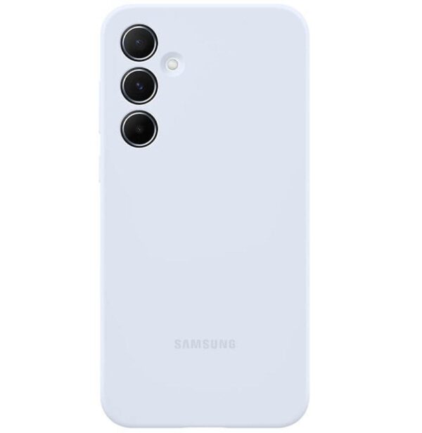 Оригинален Силиконов Калъф за SAMSUNG A35, Silicone Cover Case EF-PA356TLEGWW, Син