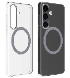 Magsafe Оригинален Калъф за SAMSUNG S25 Plus Clear Magnet Case GP-FFS936YCATW, Прозрачен