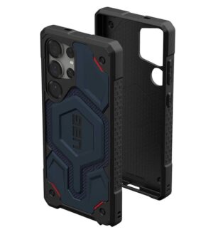 UAG MagSafe Противоударен Калъф за SAMSUNG S25 Ultra, UAG Monarch Pro Kevlar Case, Син
