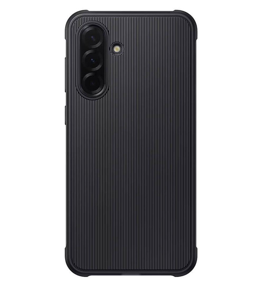 Оригинален Калъф за SAMSUNG A36, Rugged Case EF-RA366CBEGWW, Черен