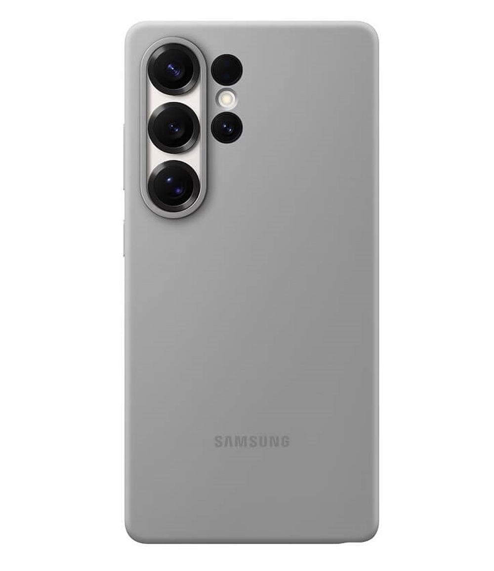 Оригинален Силиконов Калъф за SAMSUNG S25 Ultra, Silicone Case EF-PS938CJEGWW, Сив