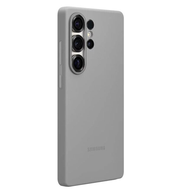 Оригинален Силиконов Калъф за SAMSUNG S25 Ultra, Silicone Case EF-PS938CJEGWW, Сив - Image 2