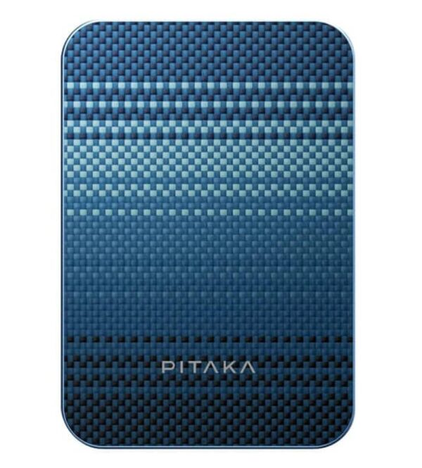Magsafe Външна Батерия, PITAKA Aramid Fiber Magnetic Qi2 Moonrise, Син