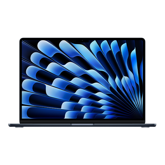 Apple MacBook Air 15 M4 (2025) QWERTY 16GB RAM 256GB 10-Core CPU 10-Core GPU - Midnight (PROMO)