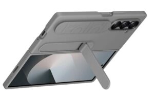 Оригинален Калъф с Държка за SAMSUNG Z Fold 6, Silicone Case EF-MF956TJEGWW, Сив