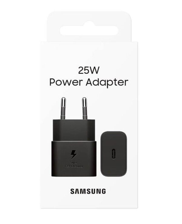 Оригинално Зарядно SAMSUNG 25W 220v Super Fast Charger LS USB-C EP-T2510NBE, Черен