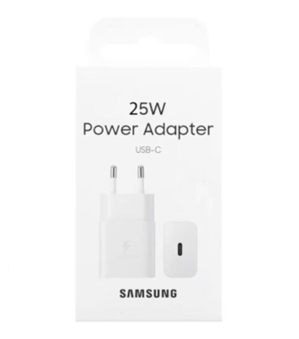 Оригинално Зарядно SAMSUNG 25W 220v Super Fast Charger LS USB-C EP-T2510NWE, Бял