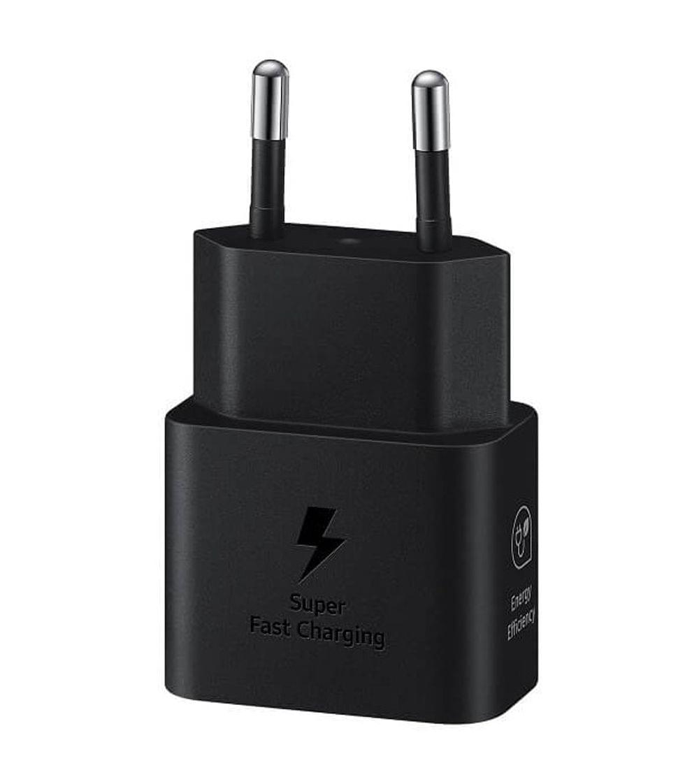 Оригинално Зарядно SAMSUNG 25W 220v Super Fast Charger LS USB-C EP-T2510NWE, Черен (Bulk)