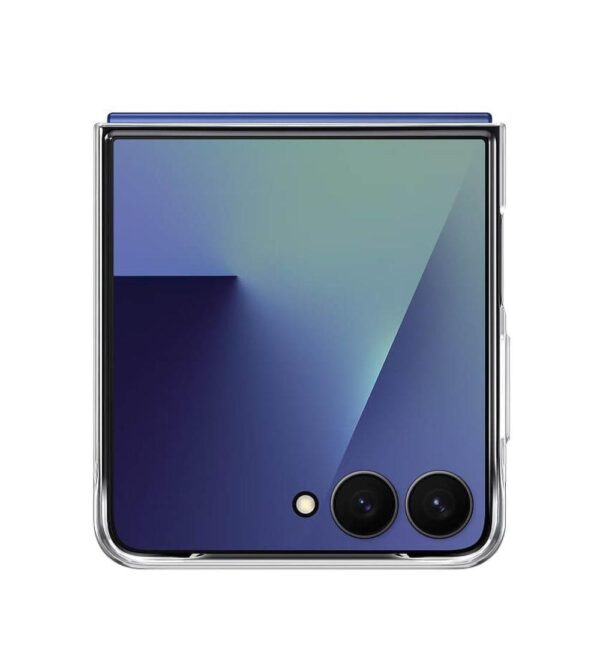 Оригинален Калъф за SAMSUNG Z Flip 7, Clear Case EF-AF766CTEGWW, Прозрачен - Image 3