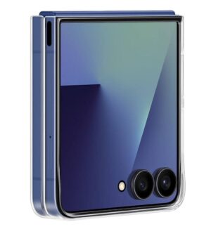 Оригинален Калъф за SAMSUNG Z Flip 7, Clear Case EF-AF766CTEGWW, Прозрачен