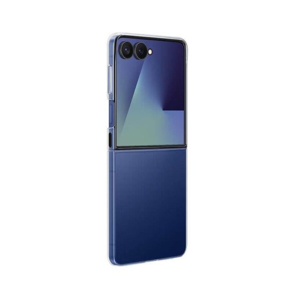 Оригинален Калъф за SAMSUNG Z Flip 7, Clear Case EF-AF766CTEGWW, Прозрачен - Image 4