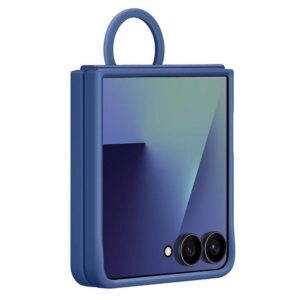 Оригинален Калъф за SAMSUNG Z Flip 7, Ring Case EF-PF766TNEGWW, Син