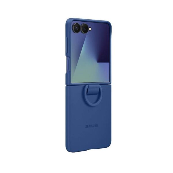 Оригинален Калъф за SAMSUNG Z Flip 7, Ring Case EF-PF766TNEGWW, Син - Image 4