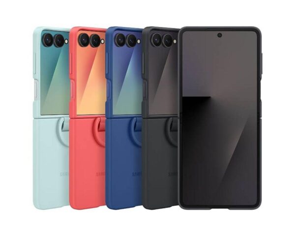Оригинален Калъф за SAMSUNG Z Flip 7, Ring Case EF-PF766TNEGWW, Син - Image 7