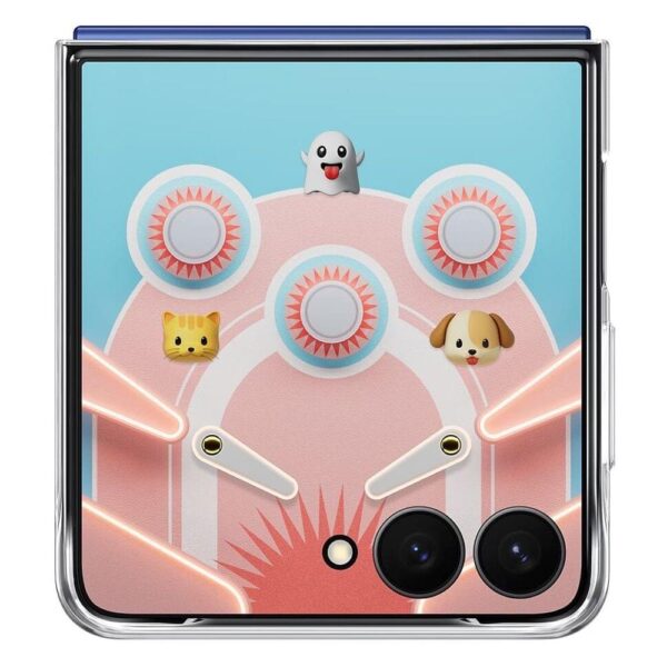 Оригинален Калъф за SAMSUNG Z Flip 7, FlipSuit Case EF-ZF766CTEGWW, Прозрачен - Image 2