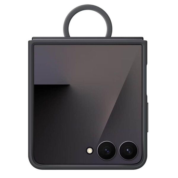 Оригинален Калъф SAMSUNG Z Flip 7, Ring Case EF-PF766TBEGWW, Черен - Image 3