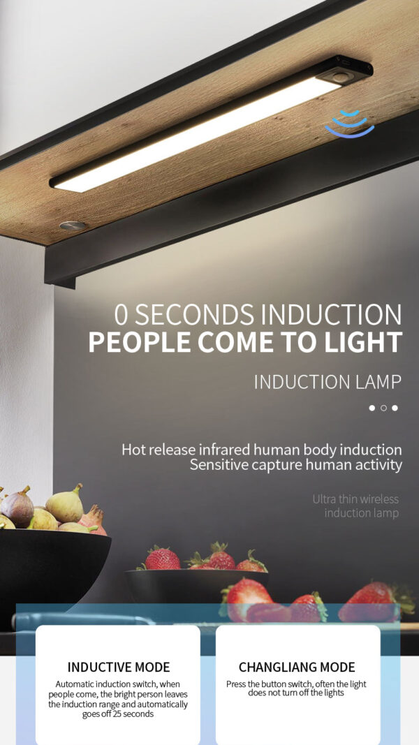 SUPERFIRE Ultra-thin induction lamp 60cm., 3.2W, 95lm, 1800mAh (XYD05) - Image 7
