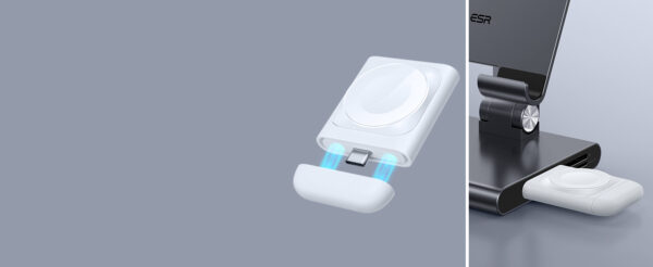 ESR Преносимо зарядно устройство Apple Watch /бяло/ - Image 3