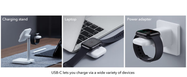 ESR Преносимо зарядно устройство Apple Watch /бяло/ - Image 4