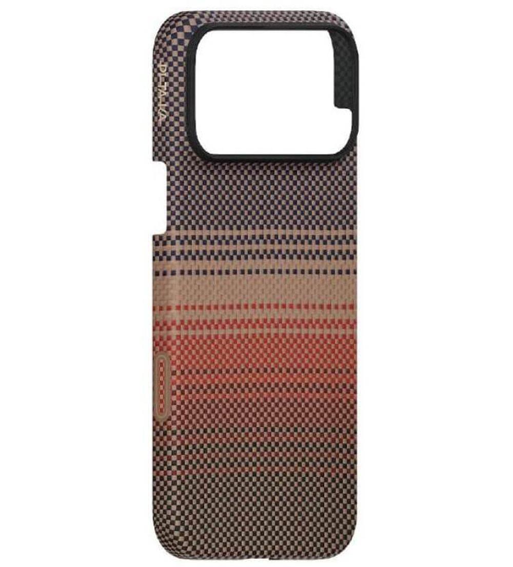 Magsafe Калъф за iPhone 17 Pro, PITAKA Ultra Slim Sunset Case, Кафяв