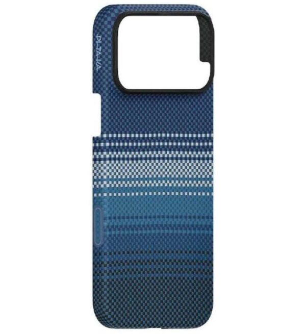 Magsafe Калъф за iPhone 17 Pro, PITAKA Ultra Slim Moonrise Case, Син
