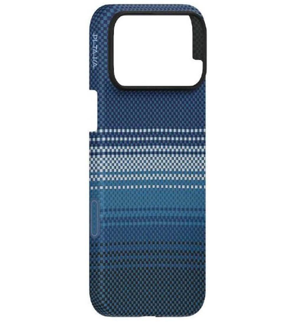 Magsafe Калъф за iPhone 17 Pro, PITAKA Ultra Slim Moonrise Case, Син