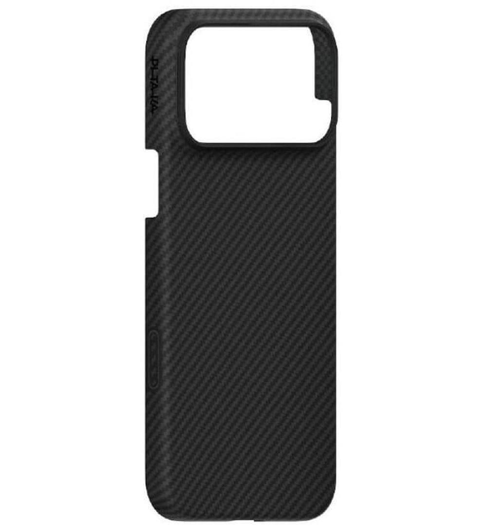 Magsafe Калъф за iPhone 17 Pro, PITAKA Ultra Slim Black-Gray Case, Черен