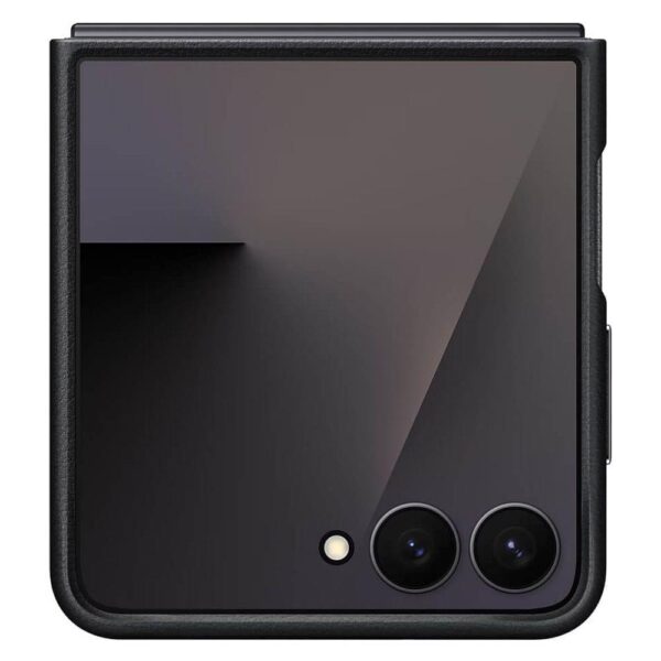 Оригинален Кожен Калъф SAMSUNG Z Flip 7, Kindsuit Case EF-VF766PBEGWW, Черен - Image 2