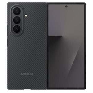 Оригинален Карбонов Калъф за SAMSUNG Z Fold 7, Carbon Shield Case, Черен