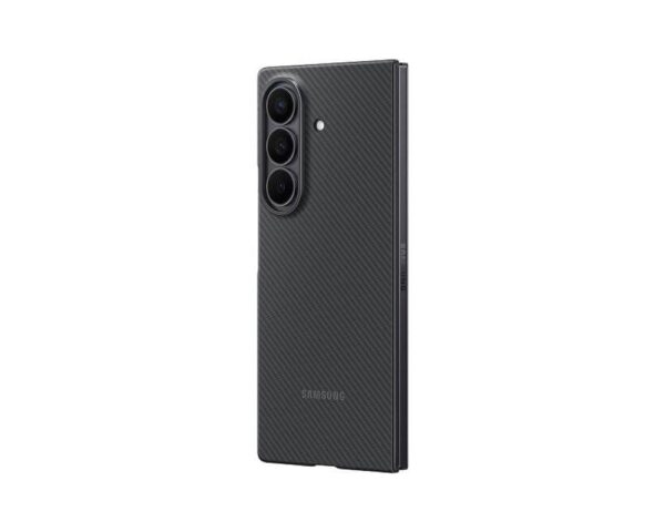 Оригинален Карбонов Калъф за SAMSUNG Z Fold 7, Carbon Shield Case, Черен - Image 5