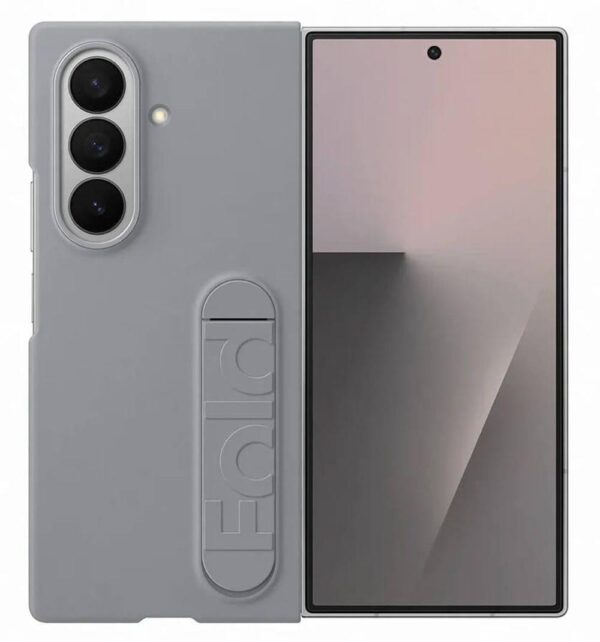 Оригинален Калъф за SAMSUNG Z Fold 7, Silicone Case EF-MF966CJEGWW, Сив - Image 5