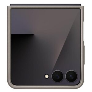 Оригинален Кожен Калъф SAMSUNG Z Flip 7, Kindsuit Case EF-VF766PJEGWW, Бежов