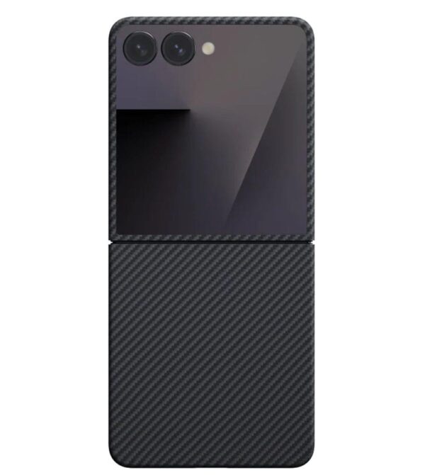 Magsafe Калъф за SAMSUNG Z Flip 7, PITAKA Ultra Slim Black-Gray Case, Черен - Image 4