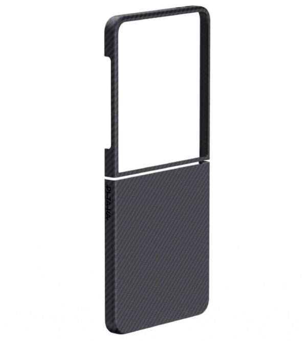 Magsafe Калъф за SAMSUNG Z Flip 7, PITAKA Ultra Slim Black-Gray Case, Черен - Image 3