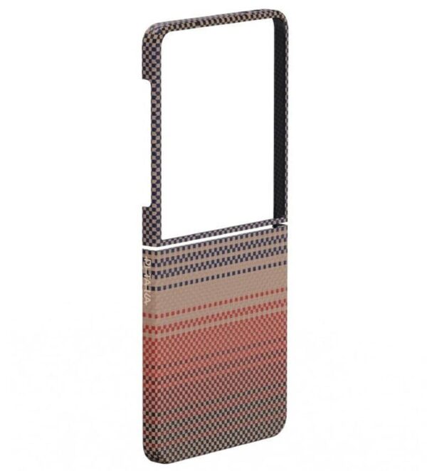 Magsafe Калъф за SAMSUNG Z Flip 7, PITAKA Ultra Slim Sunset Case, Кафяв - Image 4