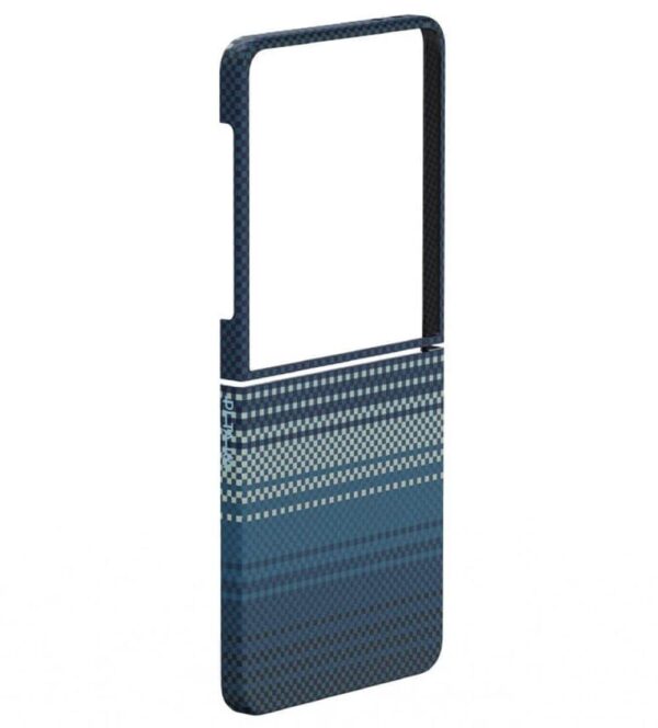 Magsafe Калъф за SAMSUNG Z Flip 7, PITAKA Ultra Slim Moonrise Case, Син - Image 5