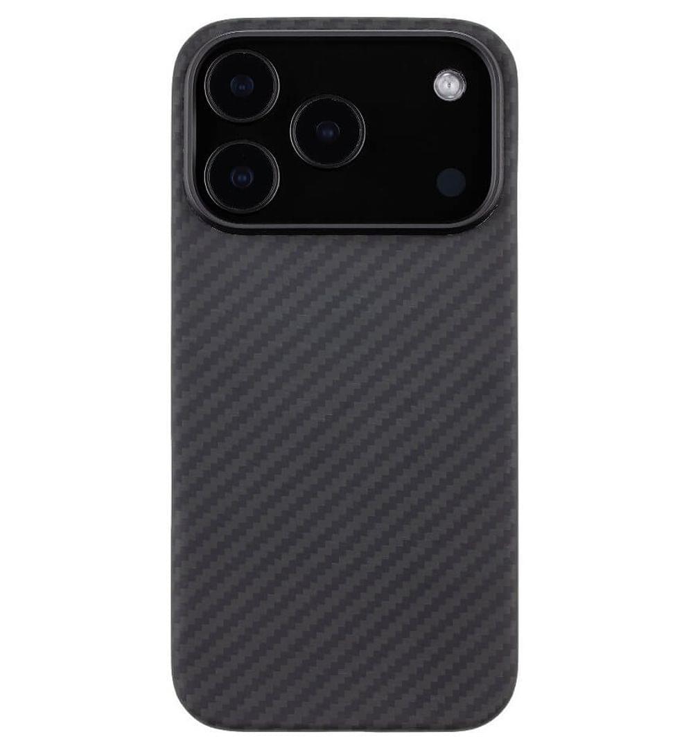 Magsafe Кевларен Калъф за iPhone 17 Pro, TACTICAL MagForce Aramid Case, Черен